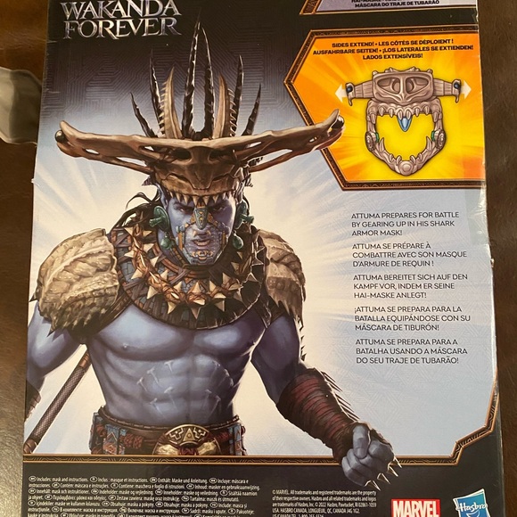 Brand new Attuma Mask from Black Panther - Picture 2 of 4